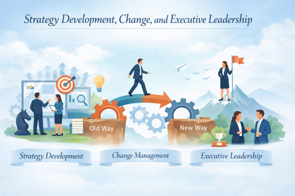 Strategy Development, Change, and Executive Leadership